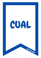 Vista previa - Decoración del aula - ¡Banderines de los Pronombres Interrogativos! - página 3