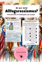 Vorschau - Arbeitsblätter - Was ist Alltagsrassismus? Informationstext mit Fallbeispielen und Aufgabe (Inkl. Lösung) - Deckblatt