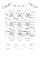 Vorschau - Unterrichtsreihen - Schneeflocken zählen Spiel Wortschatz Winter - Seite 3