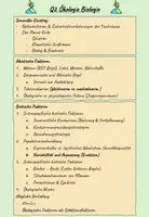 Vorschau - Unterrichtsreihen - Verlaufsplan Q2 Biologie Ökologie (nach KCGO Hessen) - Deckblatt