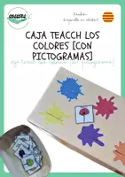 Vista previa - Tarjetas / Manipulativos - CAJA TEACCH LOS COLORES (CON PICTOGRAMAS) - Portada