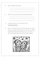 Vorschau - Arbeitsblätter - Leseheft Winterdetektive (dreifach differenziert) - Seite 3