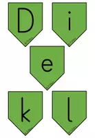 Vorschau - Poster - Wimpel zur Unterrichtsreihe "Die kleine Hexe feiert Weihnachten" - Seite 1