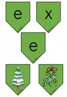 Vorschau - Poster - Wimpel zur Unterrichtsreihe "Die kleine Hexe feiert Weihnachten" - Seite 3