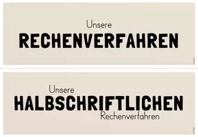 Vorschau - Poster - Mathe: Merkplakate zu halbschriftlichen und schriftlichen Rechenverfahren der Addition und Subtraktion (Kl.3/4) - Seite 2