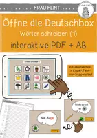Vorschau - Spiele - Materialpaket: Öffne die Deutschbox Kl. 1/2 (interaktive PDFs) - Seite 1