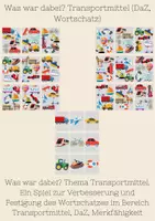 Vorschau - Spiele - Was war dabei? (DaZ, Wortschatz) wachsendes Materialpaket - Deckblatt