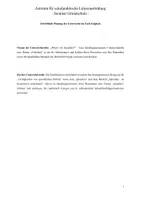 Vorschau - Stundenentwürfe - Unterrichtsentwurf zum Thema "Breakfast" - Seite 1