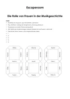 Vorschau - Stundenentwürfe - Escape Rooms Musik (Materialpaket) - Seite 1