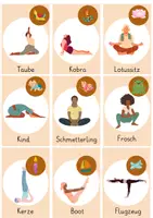 Vorschau - Mal- und Bastelvorlagen - Yoga-Übungen - Brain Breaks (zu Hause, Kita, Schule) - Seite 3