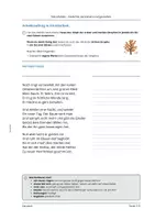 Vorschau - Arbeitsblätter - 🪶Naturlyrik: Hermann Hesse - Baum im Herbst mit antizipierter Schüler:innenlösung - Seite 1