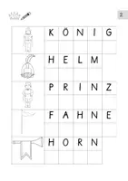 Vorschau - Arbeitsblätter - Schreiben im Anfangsunterricht, Kindergarten und in der Vorschule Minischreibwerkstatt Piraten, Ritter & Prinzessinnen. Fit für Klasse 1 - Seite 2