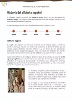 Vista previa - Unidades / Secuencias / Situaciones de Aprendizaje - Historia y evolución del Alfabeto español: de Egipto a la actualidad - página 1