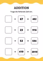 Vorschau - Arbeitsblätter - Kreative Vertretung - Mathedition (Unterstufe) - Seite 3
