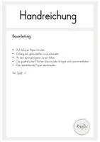 Vorschau - Arbeitsblätter - Würfelgebäude - Schattenbox - Seite 2