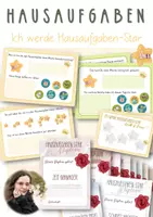 Vorschau - Arbeitsblätter - Ich werde Hausaufgabenstar - Hausaufgaben leicht gemacht - Deckblatt