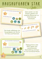 Vorschau - Arbeitsblätter - Ich werde Hausaufgabenstar - Hausaufgaben leicht gemacht - Seite 1