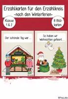 Vorschau - Bildkarten - Erzählkarten Weihnachten - Deckblatt