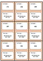 Vorschau - Spiele - "Ich habe - Wer hat?" (Ratespiel): Addition / Addieren - Seite 1