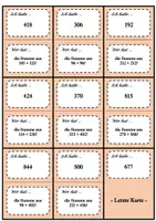 Vorschau - Spiele - "Ich habe - Wer hat?" (Ratespiel): Addition / Addieren - Seite 3
