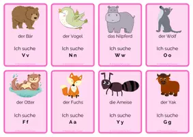 Vorschau - Spiele - Ich habe wer hat Anlaute erkennen - Seite 2