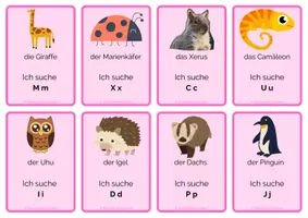 Vorschau - Spiele - Ich habe wer hat Anlaute erkennen - Seite 3