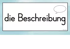 Vorschau - Präsentationen/Tafelbilder - Würfelgebäude - Wortspeicher für die Beschreibung - Seite 1