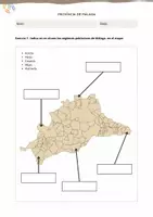 Vista previa - Unidades / Secuencias / Situaciones de Aprendizaje - 🌍 Mapes i Orientació - Màlaga (Geografia d'Espanya) - página 1