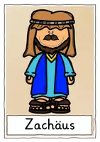 Vorschau - Fördermaterial/Inklusion - Jesus und Zachäus Religionsunterricht TAFELMATERIAL - Seite 2