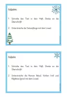 Vorschau - Arbeitsblätter - Abschreibkartei Winter - Seite 3