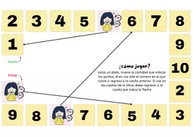 Vista previa - Juegos / Gamificación - Tablero para contar 1 - 10 y hasta 20 - página 2