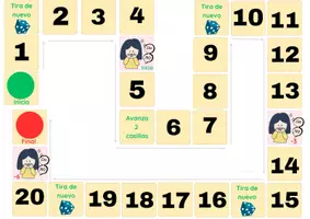 Vista previa - Juegos / Gamificación - Tablero para contar 1 - 10 y hasta 20 - Portada