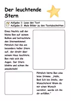Vorschau - Arbeitsblätter - Leseverstehen "Zauberhafte Entdeckungen" | 3 Geschichten | Klasse 1-3 - Seite 1