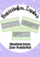 Vorschau - Fördermaterial/Inklusion - Punktebilder Wendekärtchen ZR 20 - Deckblatt