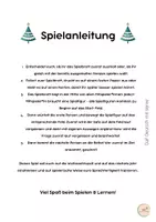 Vorschau - Mal- und Bastelvorlagen - Würfelspiele für den Deutschunterricht: Neujahr & Weihnachten - Seite 2