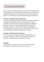 Vorschau - Poster - NS-Erziehung - Fachbegriffe (Poster/Klettaktivität) - Seite 1