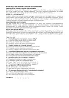 Vorschau - Stundenentwürfe - Escape Room "Computer und Gesundheit" - Seite 1
