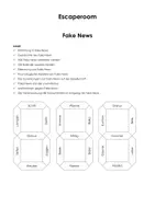 Vorschau - Stundenentwürfe - Escape Room "Fake News" - Deckblatt