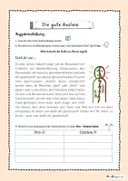 Vorschau - Arbeitsblätter - Gedankenexperiment zum Thema Gut und Böse - Seite 1