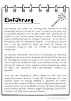 Vorschau - Stundenentwürfe - Texte verfassen Geschichten schreiben Klasse 2-4 Kopiervorlagen - Seite 1