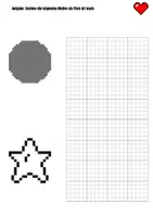 Vorschau - Mal- und Bastelvorlagen - Perspektive in Videospielen: Pixelart (1) - Seite 2