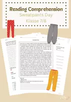 Vorschau - Arbeitsblätter - Materialpaket Reading Comprehension Klasse 5-10 - Seite 1