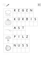 Vorschau - Arbeitsblätter - Schreiben im Kindergarten, Anfangsunterricht und in der Vorschule Minischreibwerkstatt HERBST. Fit für Klasse 1 - Seite 2