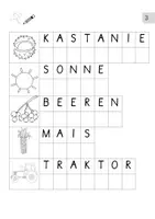 Vorschau - Arbeitsblätter - Schreiben im Kindergarten, Anfangsunterricht und in der Vorschule Minischreibwerkstatt HERBST. Fit für Klasse 1 - Seite 3