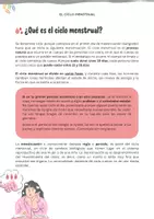 Vista previa - Unidades / Secuencias / Situaciones de Aprendizaje - Conociendo el Ciclo menstrual: Entiende tu cuerpo, emociones y bienestar - página 1