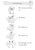 Vorschau - Poster - Regeln rote Pandaklasse Transparenz Klassenregeln Druckschrift - Seite 3