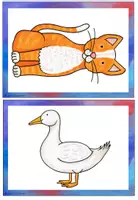 Vorschau - Präsentationen/Tafelbilder - Flashcards - "Farm Animals" (auch für DaZ "Bauernhoftiere") - Seite 3