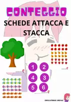 anteprima - ATTACCA E STACCA CONTEGGIO - Pagina di copertina