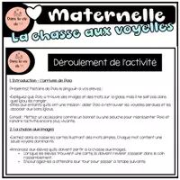 Aperçu - Préparation de séance / Séance complète - La chasse aux voyelles avec Polo le pingouin - Page 1