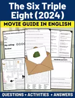 Vorschau - Spiele - Movie Guide: The Six Triple Eight (2024) Movie Guide - Questions & Activities with Answers - Deckblatt